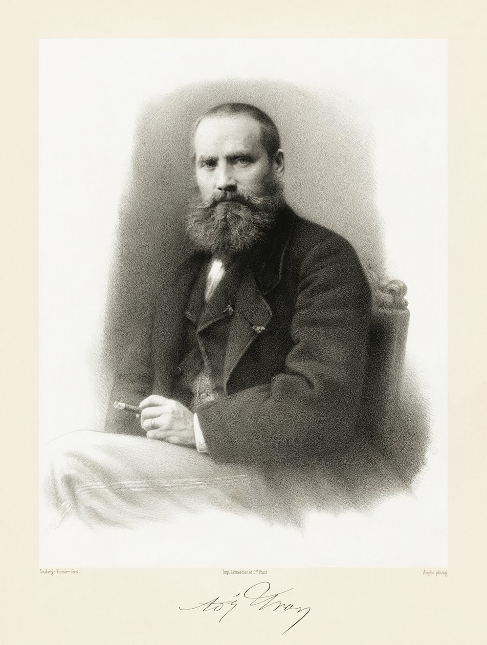 أدولف إيفون ، 1865-66 بواسطة لويس إيمانويل سولانج تيسييه