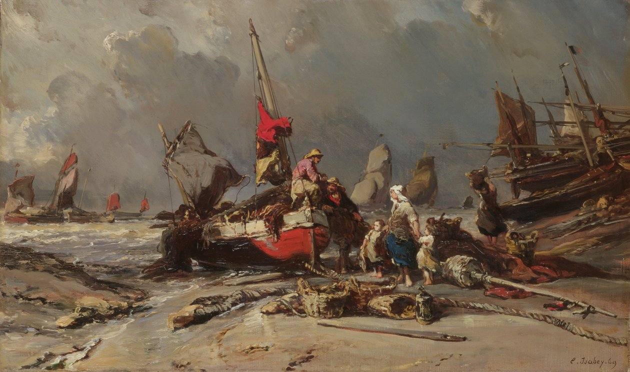 بعد العاصفة ، 1869 بواسطة يوجين ايزابي