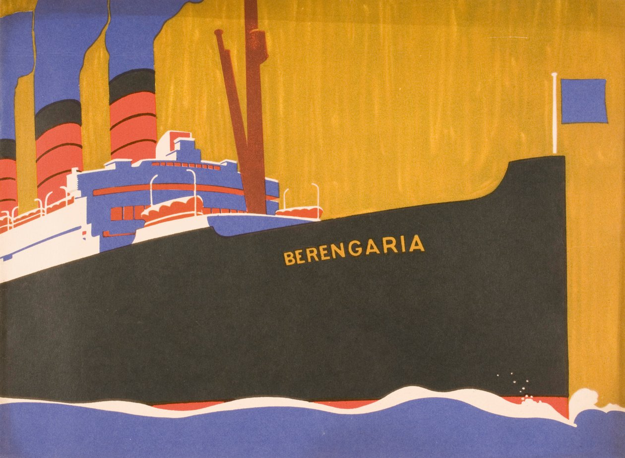 كتيب Cunard Line الترويجي لـ Berengaria ، ج بواسطة لويس فانشر