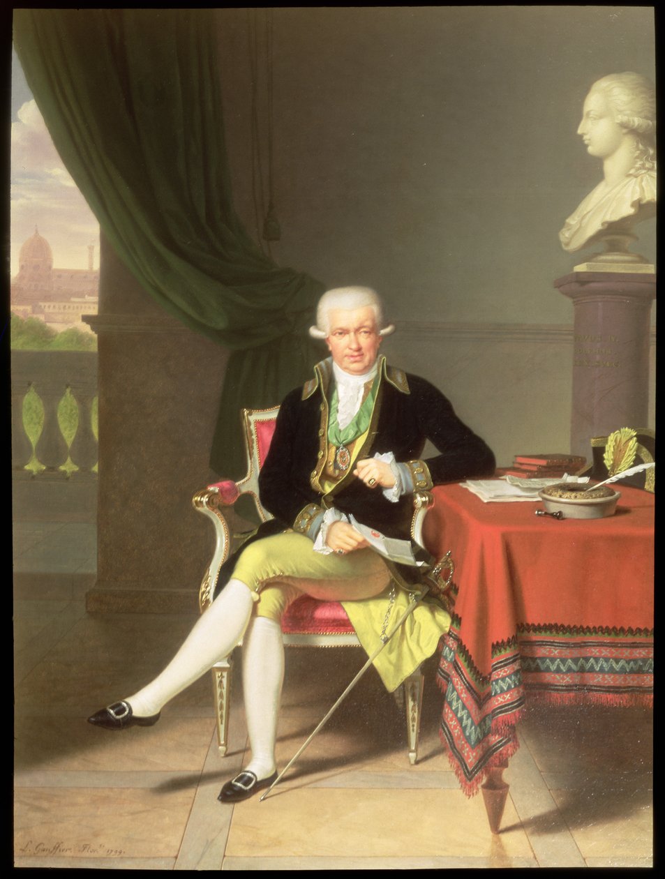 صورة يوهان كلايس لاجيرسفارد (1756-1863) ، 1799 بواسطة لويس جوفير