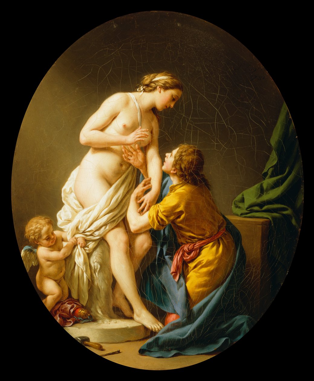 Pygmalion و Galatea ، 1781 بواسطة لويس جان فرانسوا لاغرينه