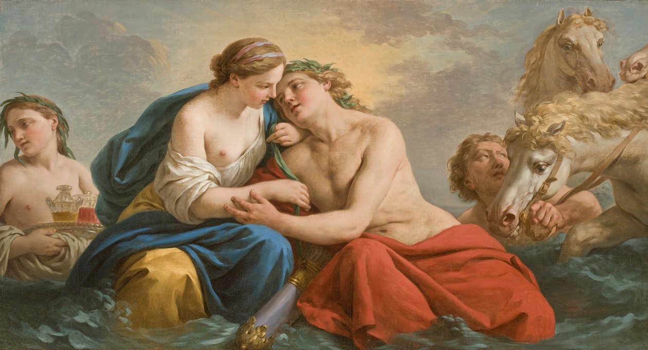 غروب الشمس ، 1772 بواسطة لويس جان فرانسوا لاغرينه
