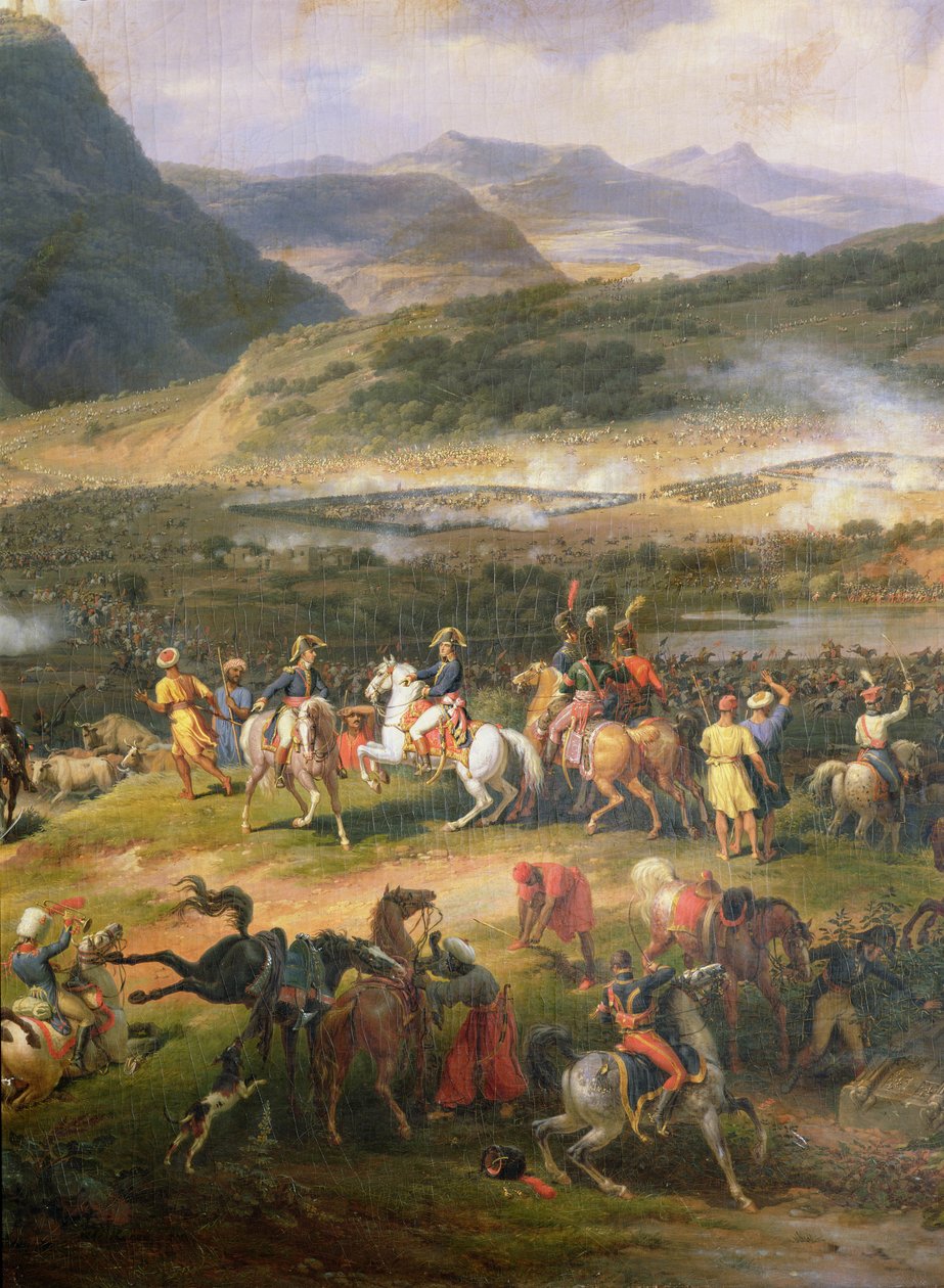 معركة جبل ثابور ، 16 أبريل 1799 ، تفاصيل نابليون وطاقمه ، 1808 (تفاصيل 174808) بواسطة لويس ليجون