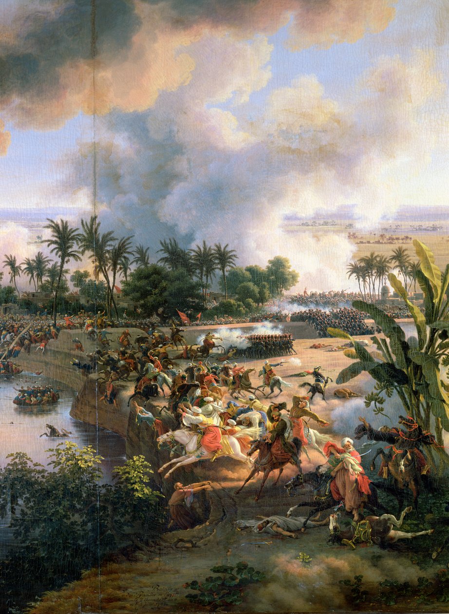 معركة الأهرام ، 21 يوليو 1798 ، تفاصيل مسار مامالوك كافالييرز ، 1806 بواسطة لويس ليجون