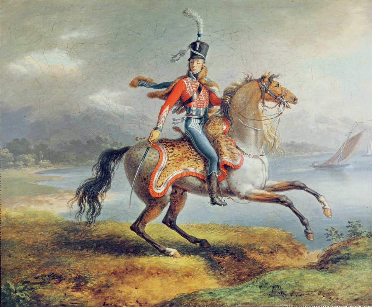 صورة الذات للفروسية ، 1806-08 بواسطة لويس ليجون