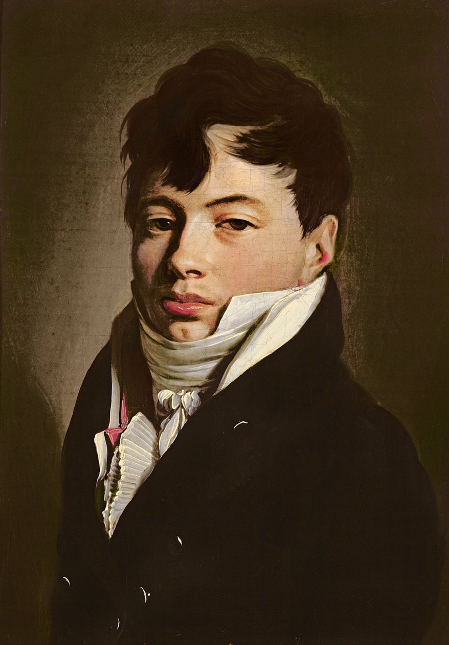 صورة داندي مع عنق أبيض ، c.1815 بواسطة لويس ليوبولد بويلي