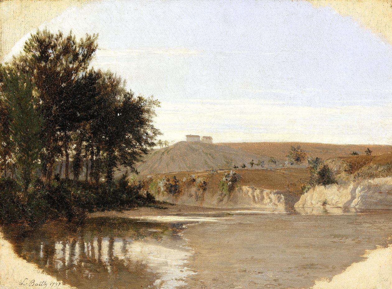 منظر لبحيرة ، 1797 بواسطة لويس ليوبولد بويلي