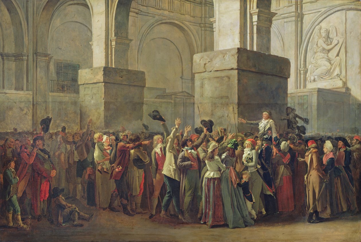 انتصار مارات (1743-1793) (زيت على ورق مركب على قماش) بواسطة لويس ليوبولد بويلي