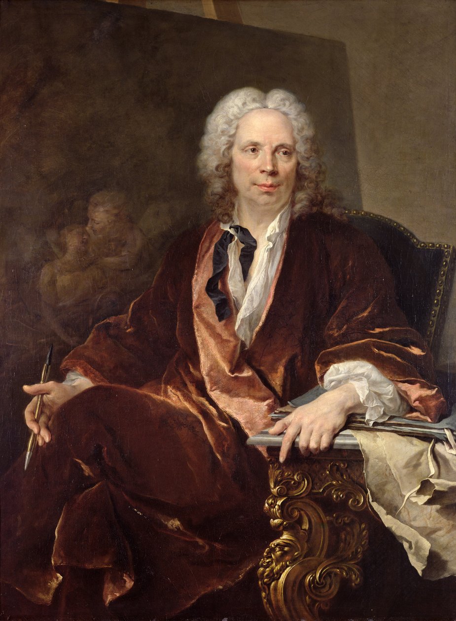 صورة لويس جالوش (1670-1761) 1734 بواسطة لويس توك