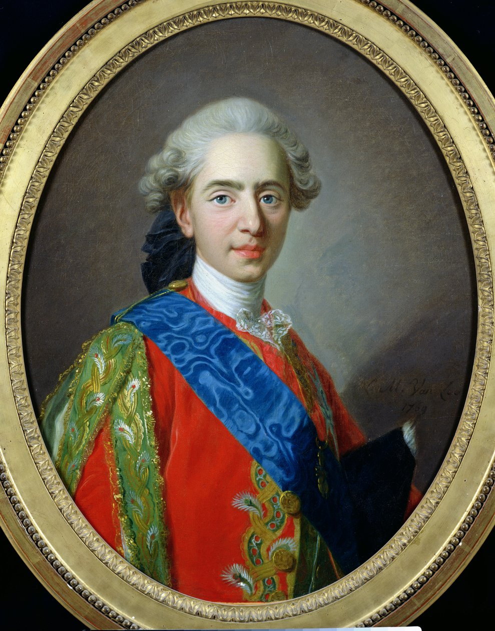 صورة دوفين لويس من فرنسا (1754-1993) عمره 15 ، 1769 بواسطة لويس ميشيل فان لو