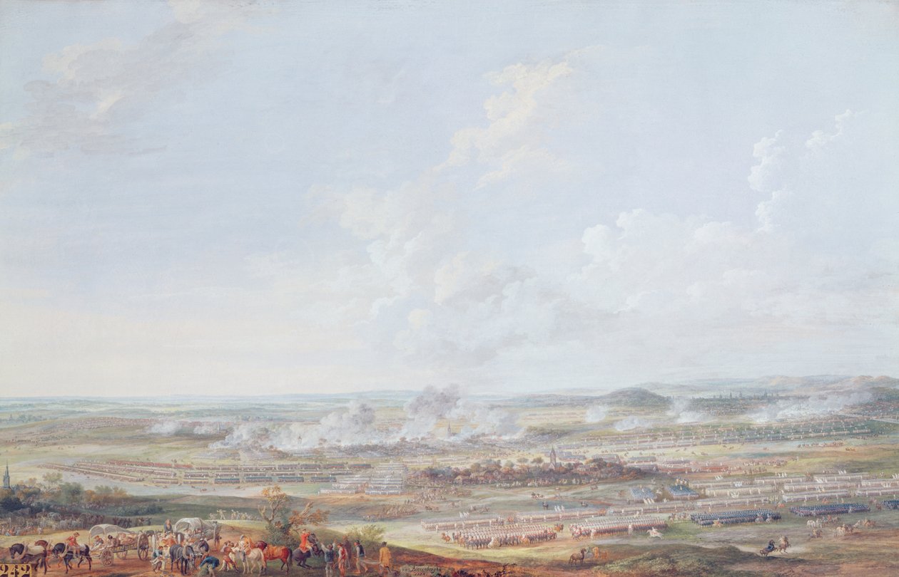 معركة روكو ، 11 أكتوبر 1746 ، 1784 بواسطة Louis Nicolas van Blarenberghe