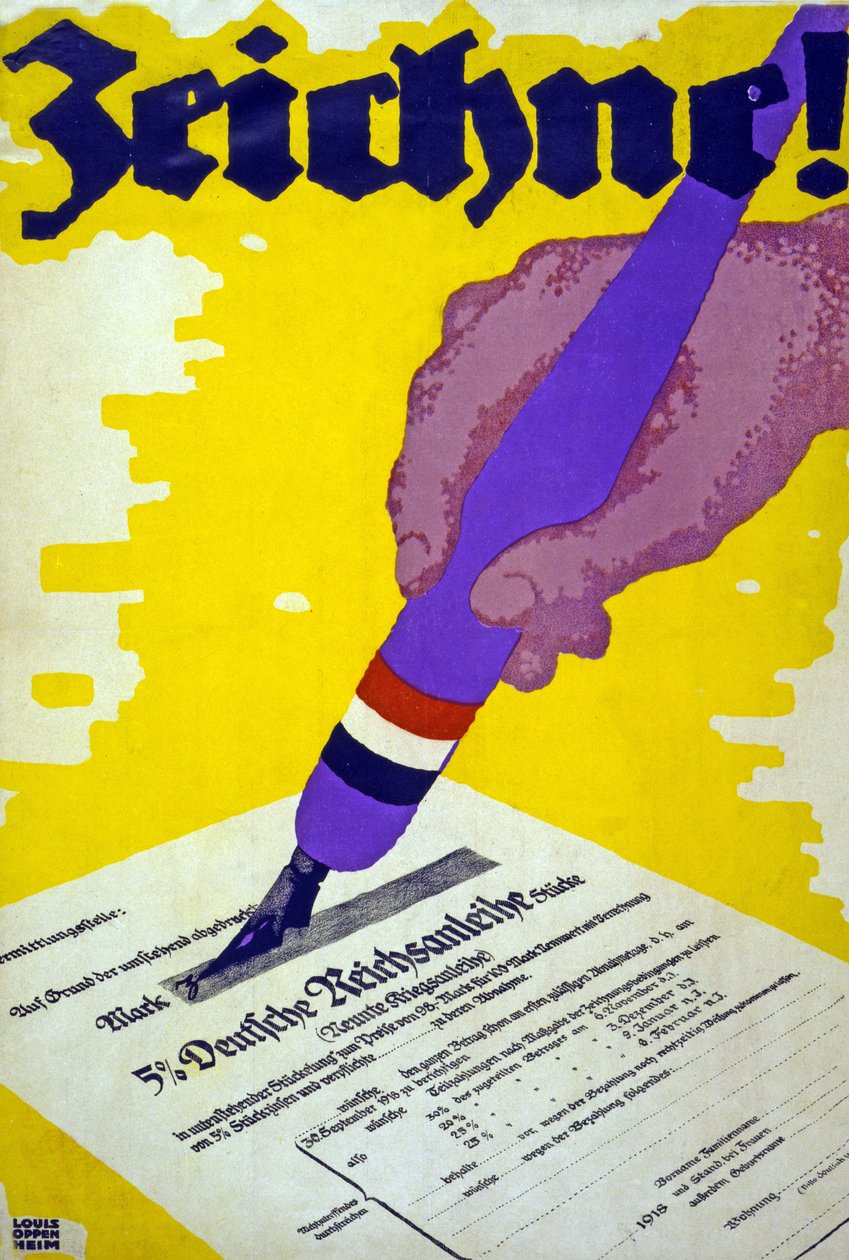 رسم! حانة. 1918 بواسطة لويس أوبنهايم
