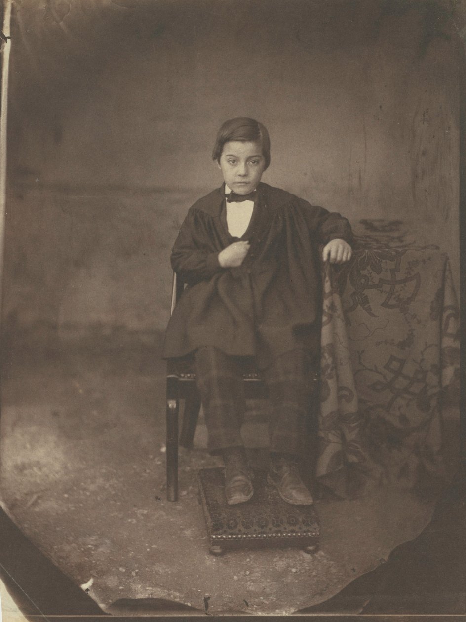 صورة لصبي صغير ، ج. 1848. بواسطة لويس أدولف هامبيرت دي مولارد