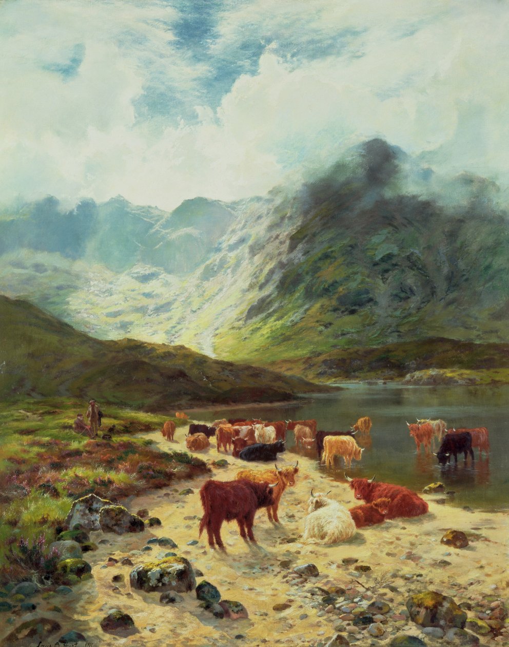 روس شاير لوخ ، 1888 بواسطة لويس بوسورث يصب