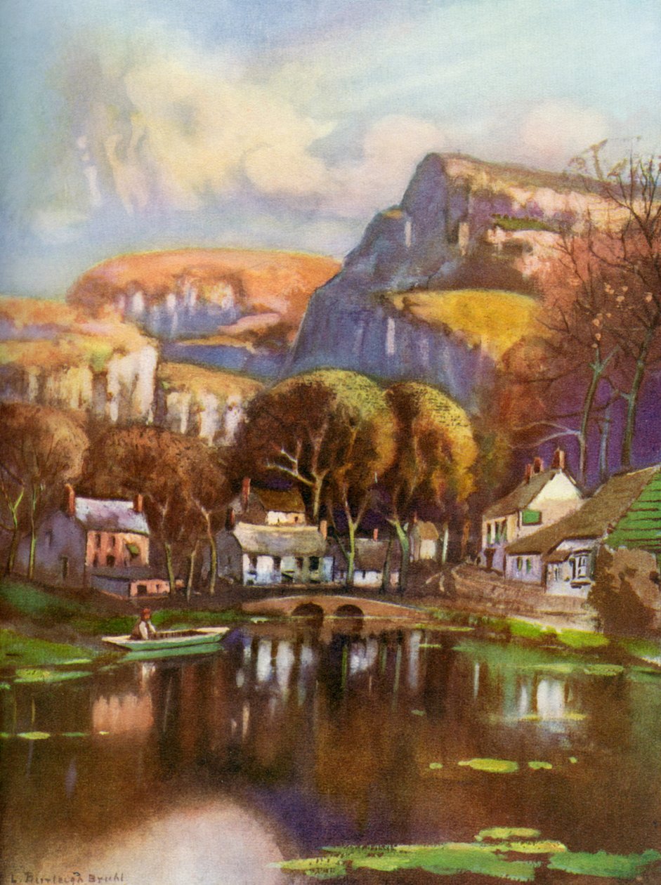 خانق شيدر ، سومرست ، 1924-1926. بواسطة لويس بورليه برول