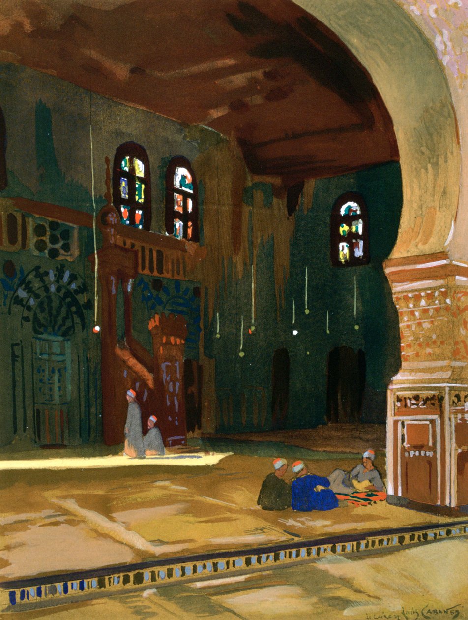 جامع السلطان الغوري ، القاهرة ، مصر ، 1928 بواسطة لويس كابانيس