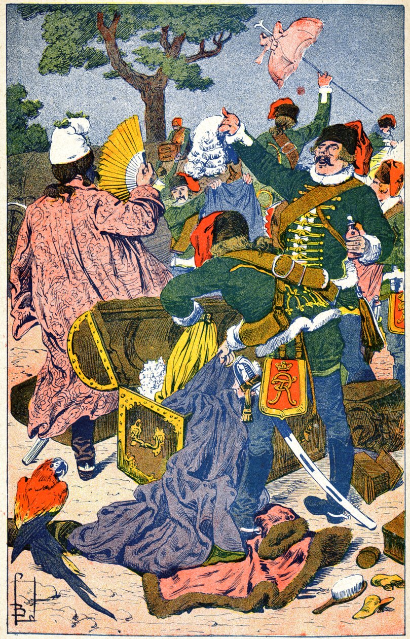 حرب السنوات السبع (1756-1763) بواسطة تفجير لويس تشارلز