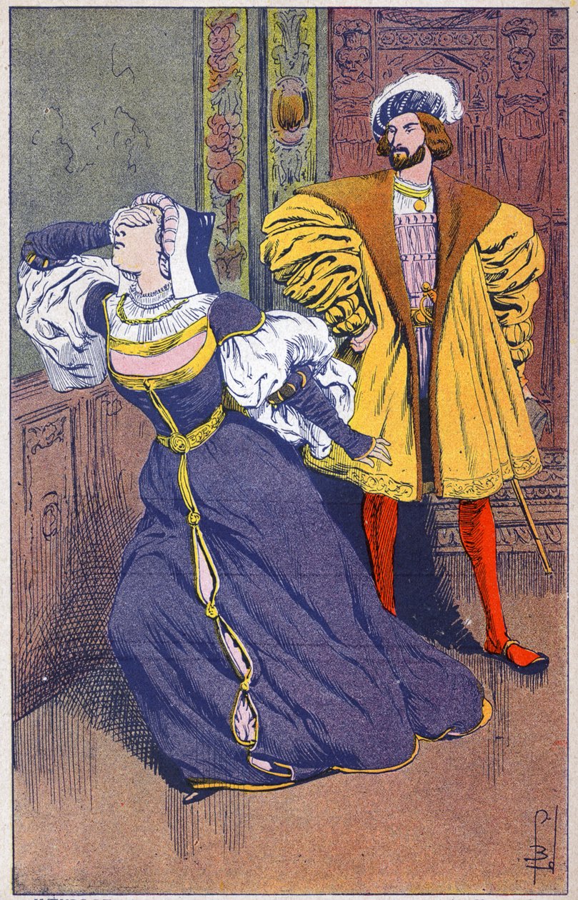 Francois 1er et Marguerite d