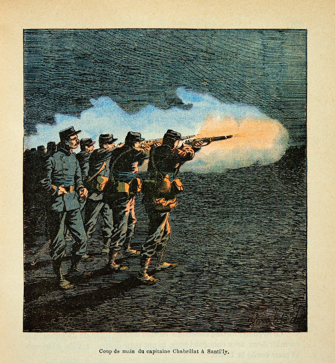 L'Armee de la Loire بقلم يوجين سيرجنت ، ديت جرينست ، مصور من قبل لويس بومبلد (1862-1927) (الحرب الفرنسية الألمانية ؛ حملة 1870-1871): في 19 نوفمبر بواسطة تفجير لويس تشارلز