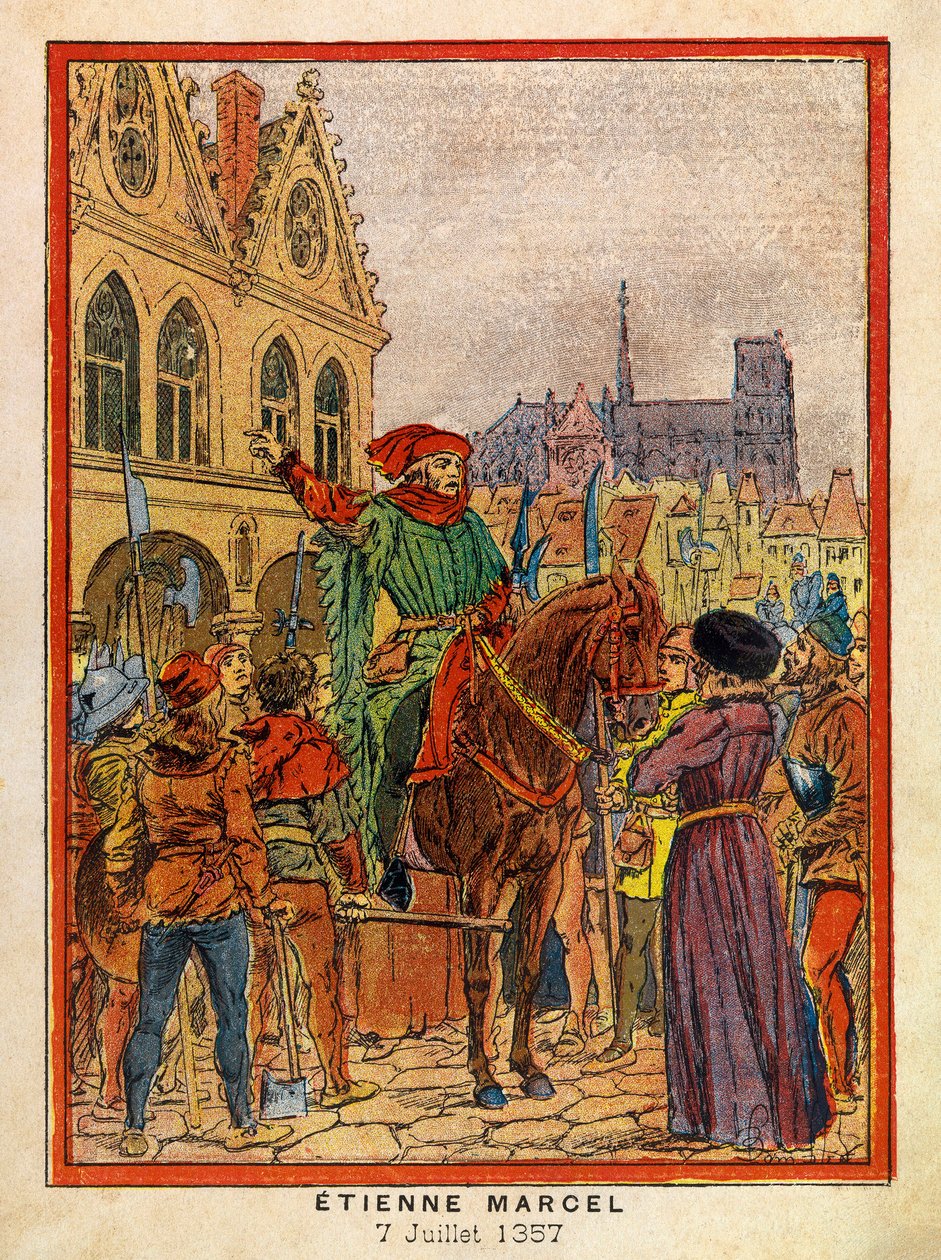 Les Grandes Journees de l'Hotel de Ville de Paris بواسطة A. Mercier ، رسمها لويس بومبلد (1862-1927): في 7 يوليو بواسطة تفجير لويس تشارلز