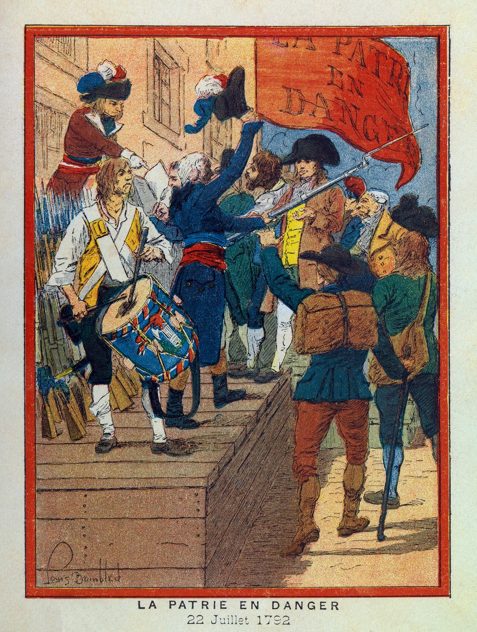Les Grands Journees de l'Hotel de Ville de Paris بواسطة A. Mercier ، رسمها لويس بومبلد (1862-1927): في 22 يوليو بواسطة تفجير لويس تشارلز