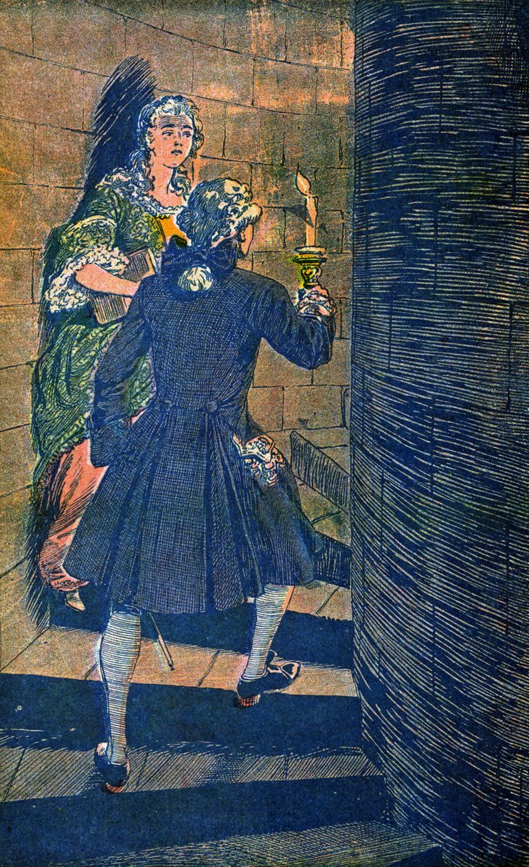 Mme de Toulouse and Louis XV بواسطة تفجير لويس تشارلز