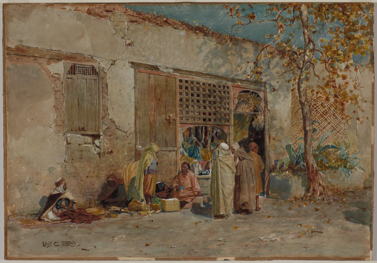 المشهد المغربي ، ج. 1871. بواسطة لويس كومفورت تيفاني