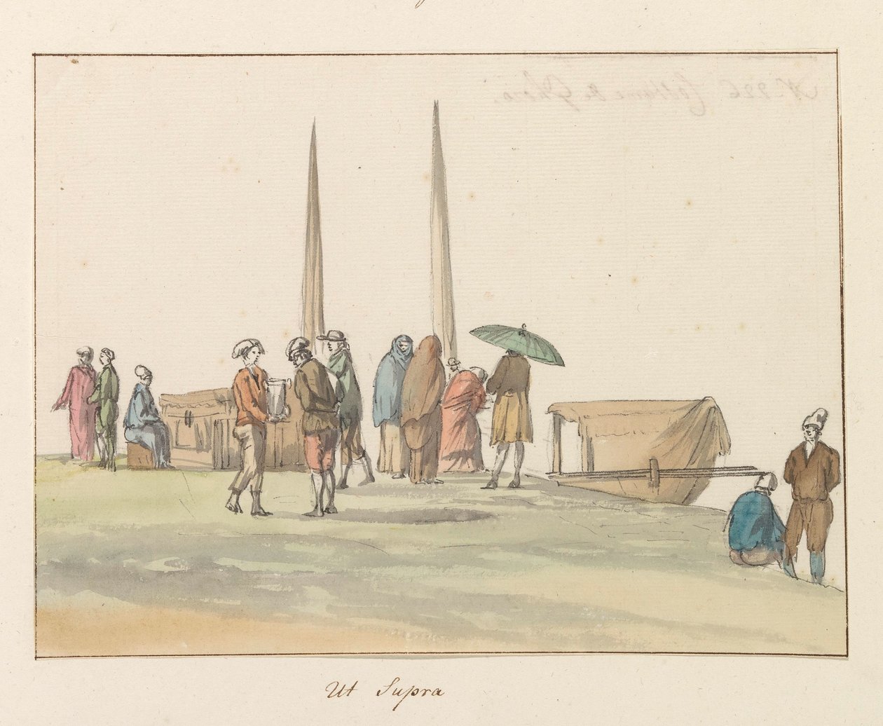 الأزياء التقليدية لجزيرة جوزو زي دي غوزو (العنوان على الكائن) Voyage en Italy ، en Sicile et à Malte - 1778 (عنوان السلسلة) بواسطة لويس دوكروس