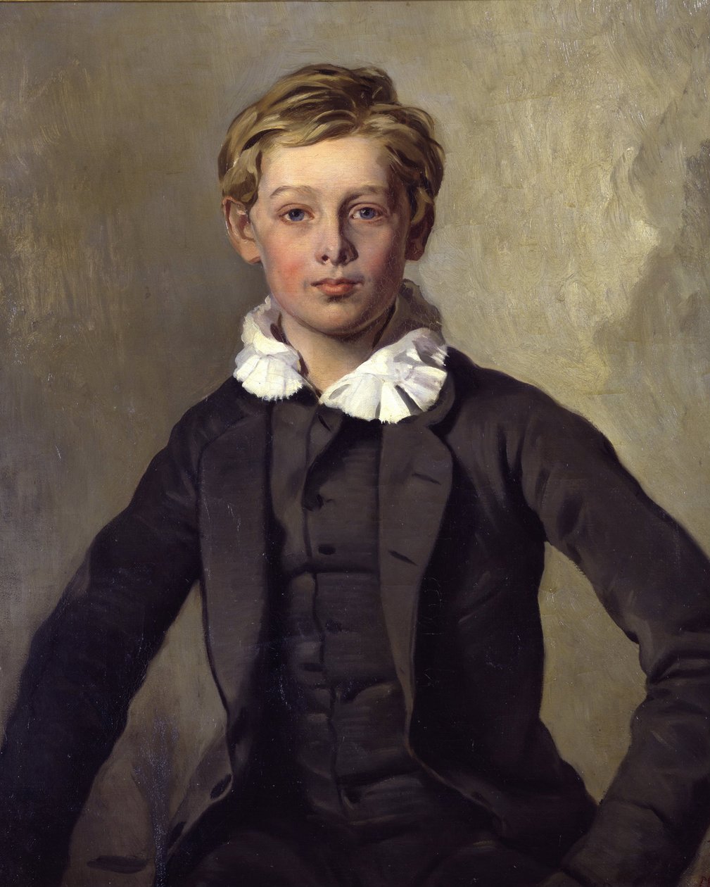Rayski, Louis Ferdinand von (1806-1890) Portrait of Count Hans Haubold von Einsiedel - Oil on canvas 1855 Staatliche Museen, Berlin 73,3x62,2 بواسطة لويس فرديناند من Rayski