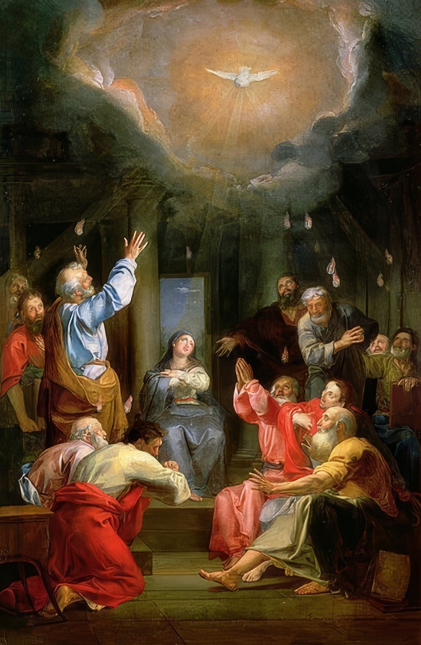 نزول الروح القدس (La Pentecôte) بواسطة لويس جالوش