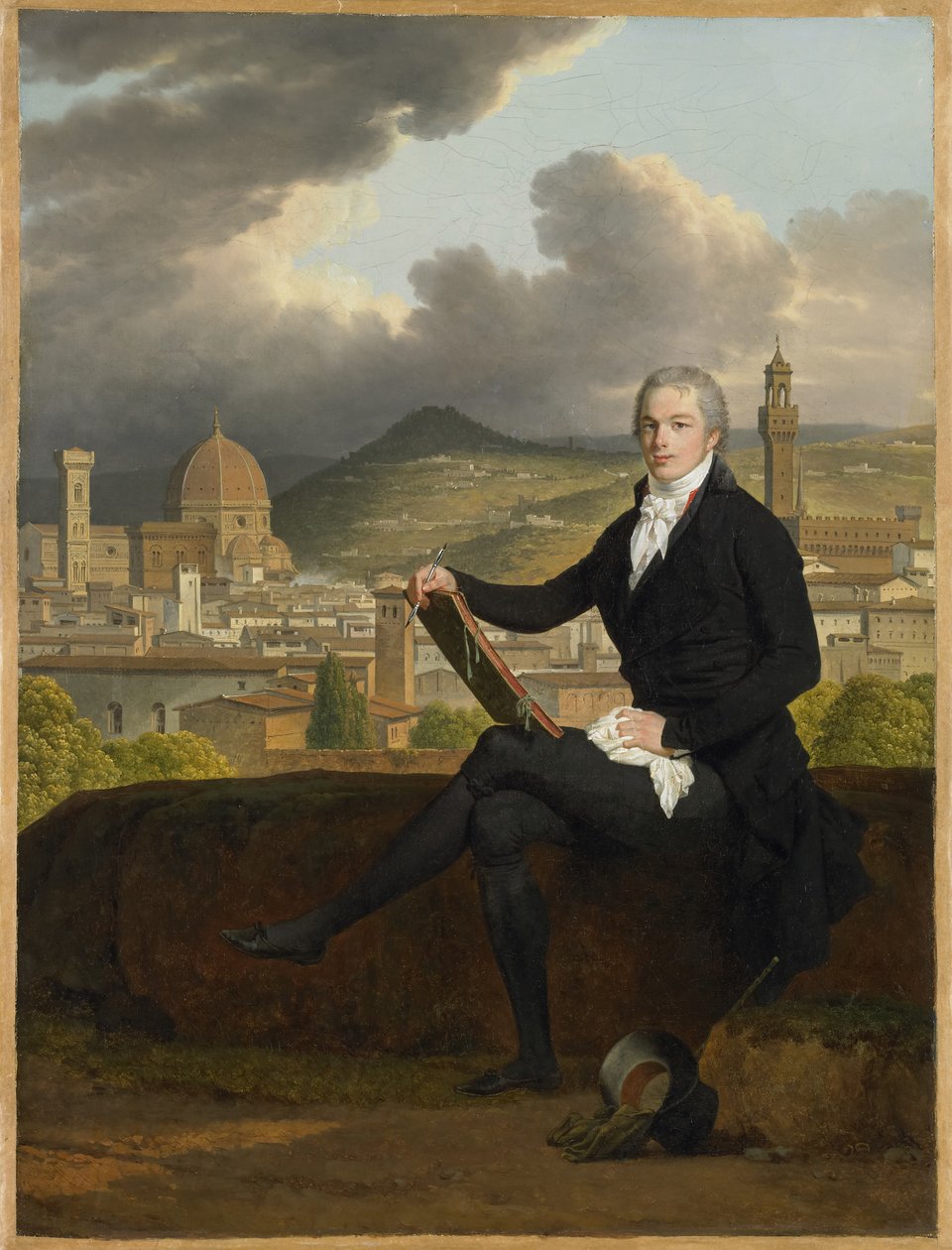 صورة للدكتور توماس بنروز ، 1798 بواسطة لويس جوفير