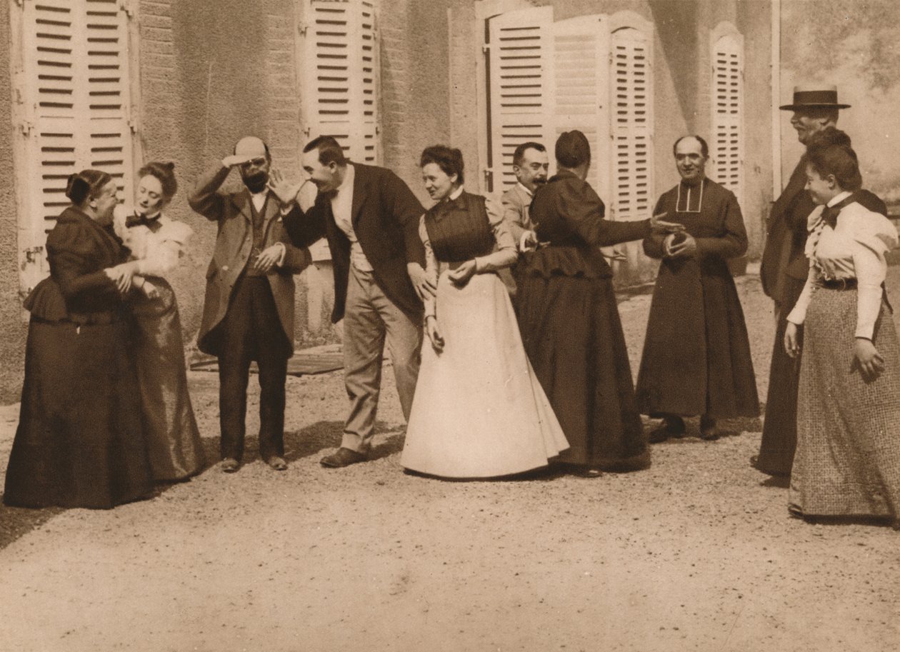 تجمع خارجي للحديث ، 1937. بواسطة لويس جويشار