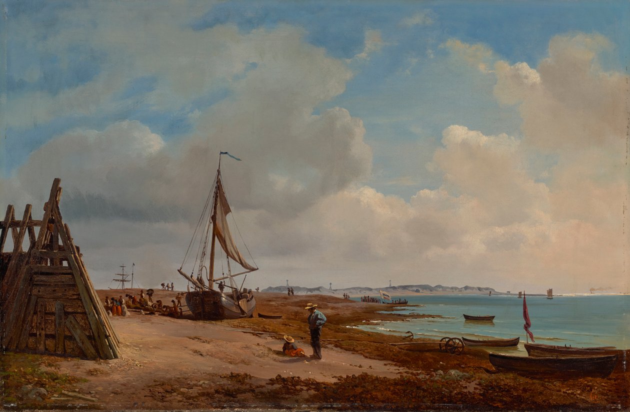 Elbe بالقرب من Blankenese بواسطة لويس جورليت