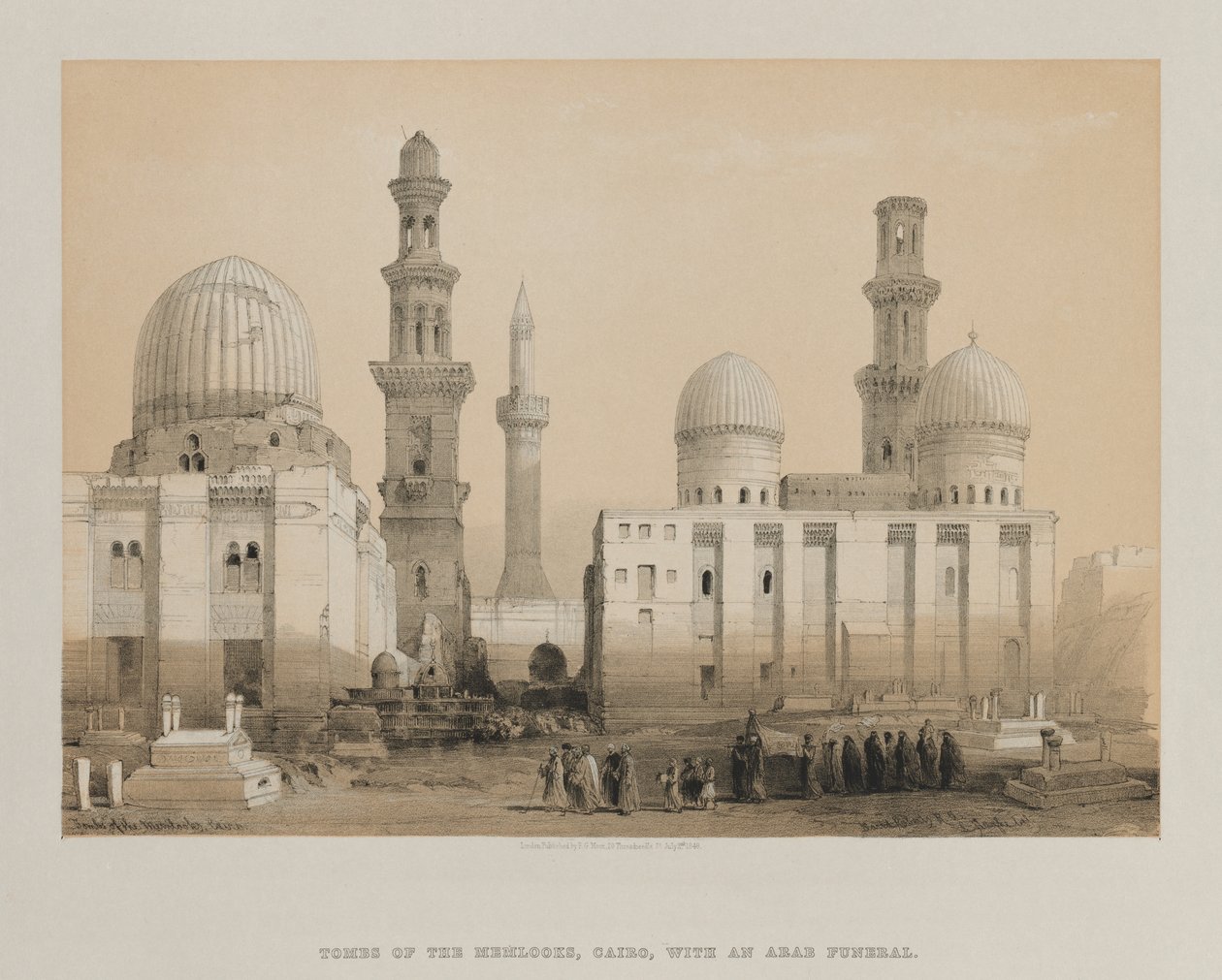 مصر والنوبة ، المجلد الثالث: مقبرة الذكريات ، القاهرة ، 1849. بواسطة لويس هاجي