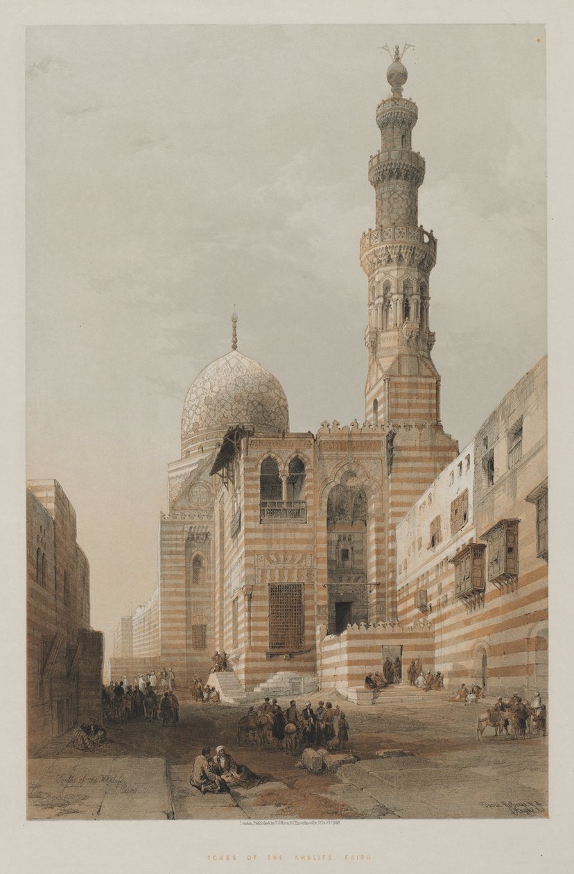 مصر والنوبة ، المجلد الثالث: مقابر الخلفاء ، القاهرة ، 1848. بواسطة لويس هاجي