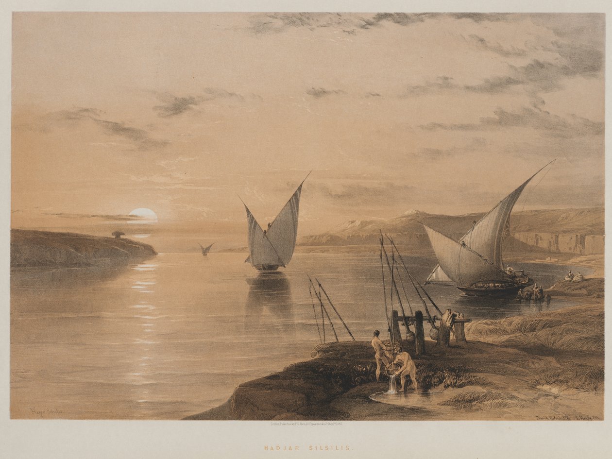 مصر والنوبة ، المجلد الثاني: هاجر سيتسيليس ، 1847. بواسطة لويس هاجي