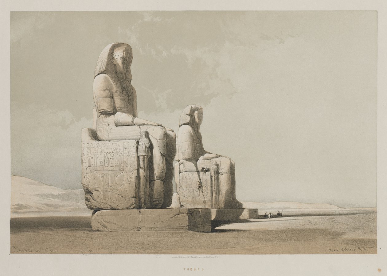 مصر والنوبة ، المجلد الأول: طيبة ، 1846. بواسطة لويس هاجي