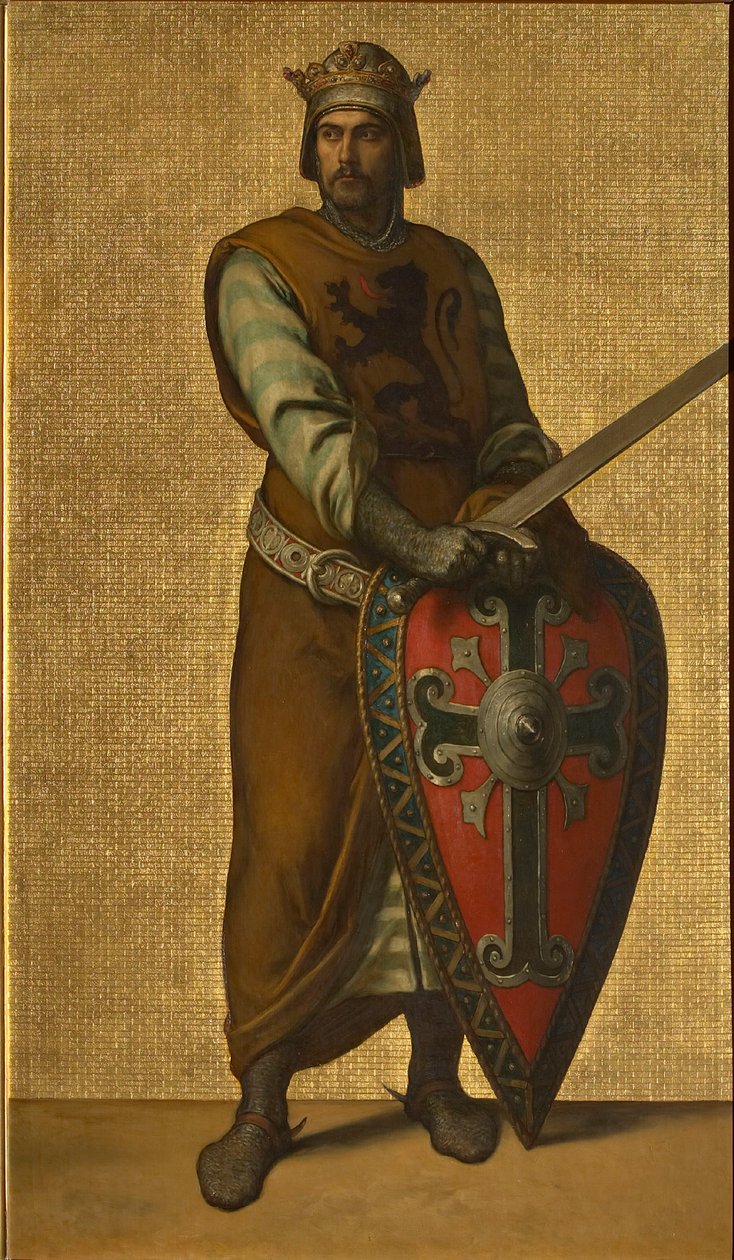 روبرت الثاني ملك القدس ، 1872-1877. بواسطة لويس جوزيف غاليت