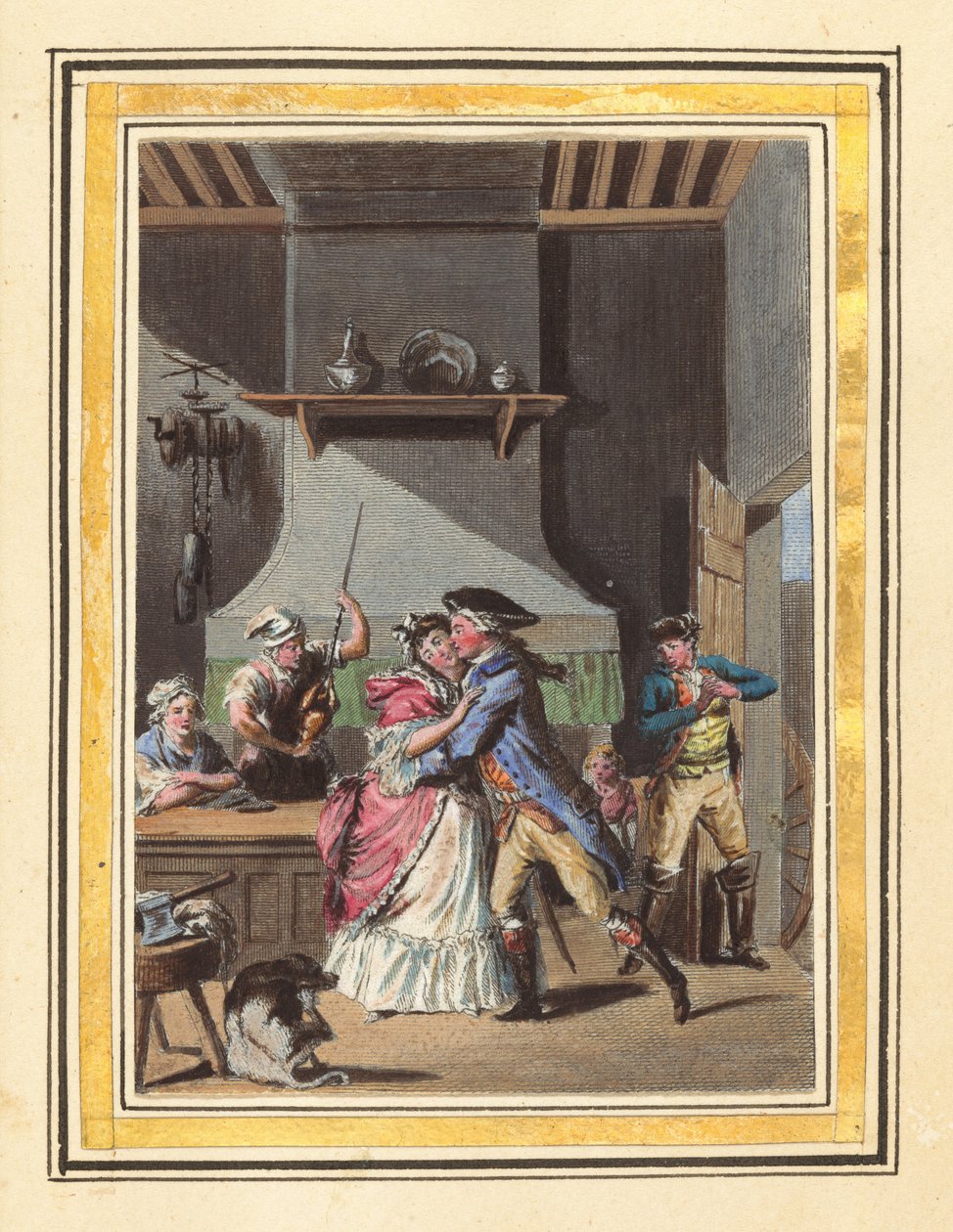 تاريخ مانون ليسكوت المجلد الأول ، المنشور عام 1797. المؤلفون: لويس جوزيف لوفيفر ، جاك جوزيف كويني. بواسطة لويس جوزيف لوفيفر وجاك جوزيف كويني