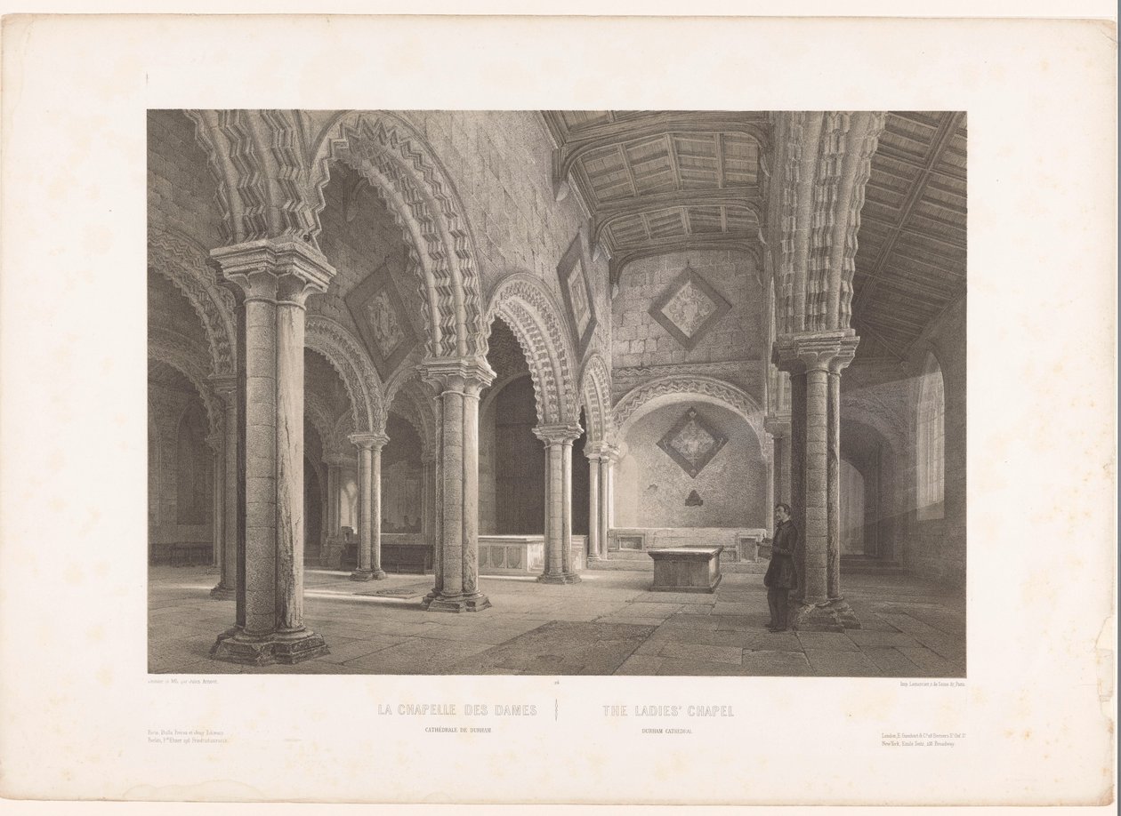 داخل كنيسة سيدة في كاتدرائية دورهام La Chapelle des Dames، cathédrale de Durham / The Ladies 