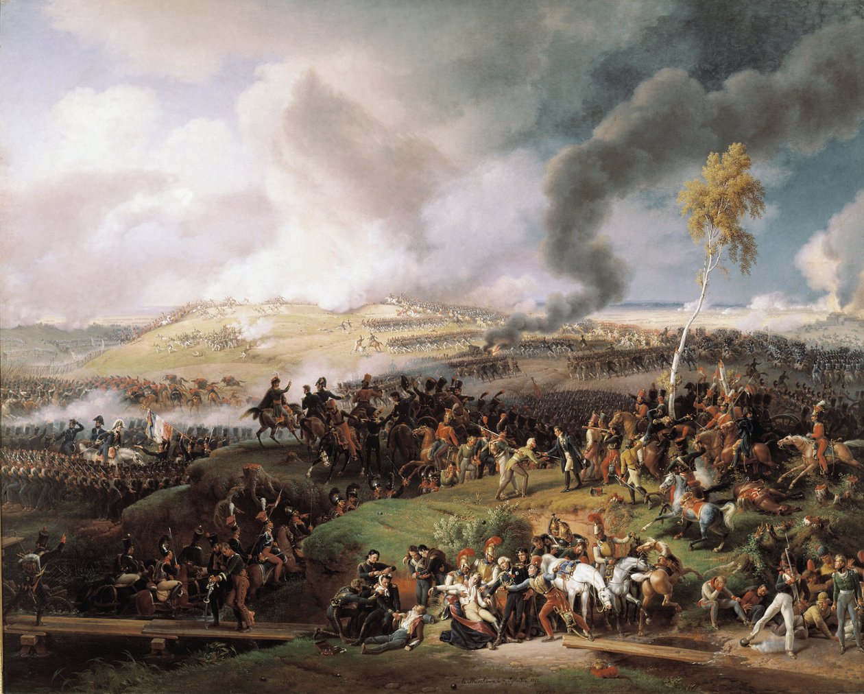 معركة موسكوفا (أيضًا معركة بورودينو) (7 سبتمبر 1812) (زيت على قماش بواسطة لويس ليجون