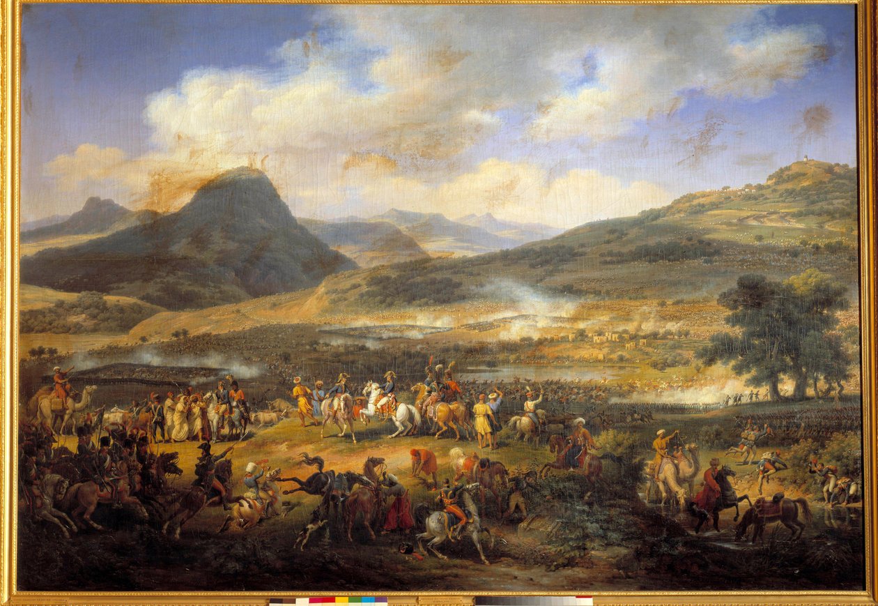 حملة (بعثة) مصر (1798-1801): "" معركة جبل ثابور ، 16 أبريل بواسطة لويس ليجون