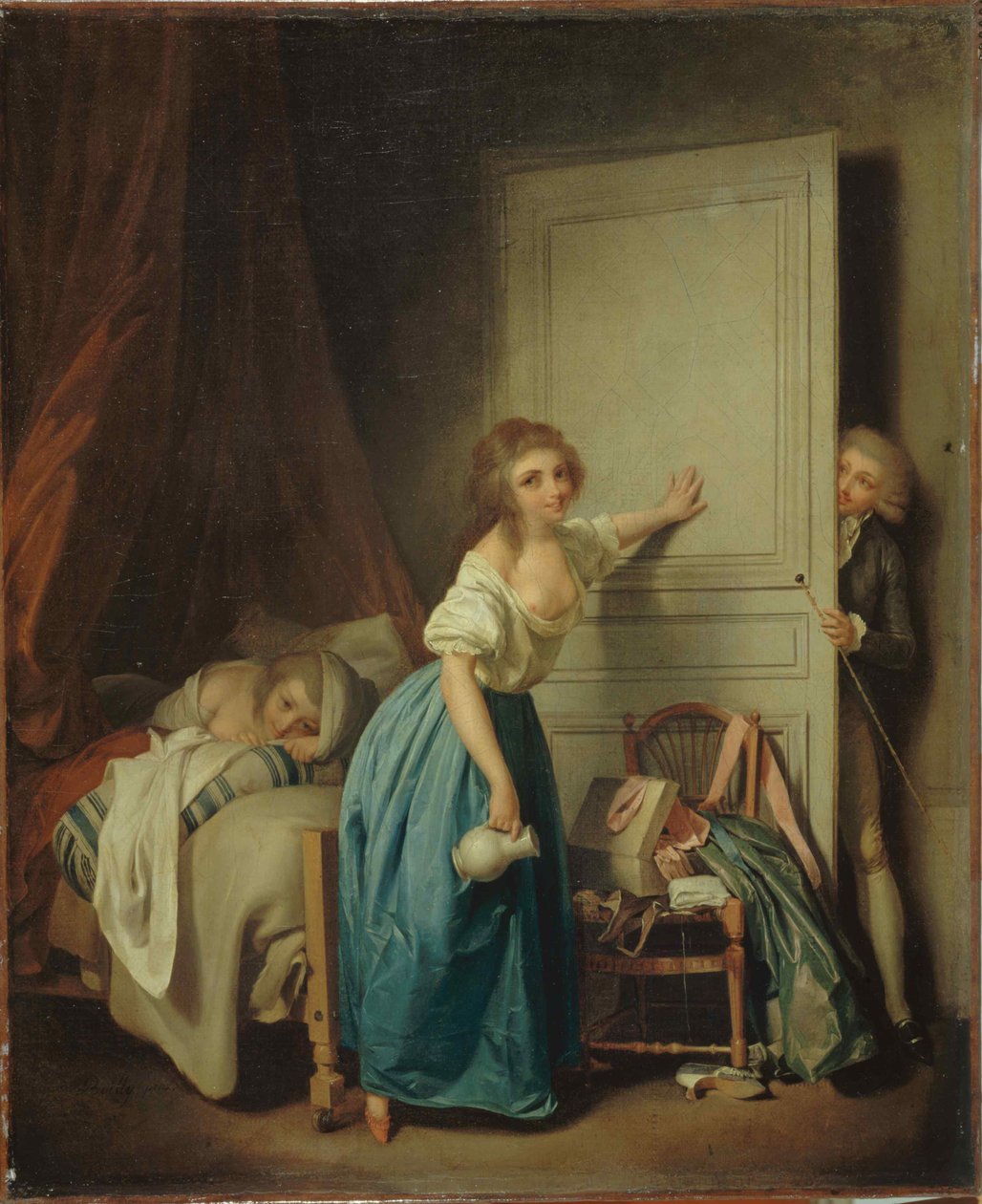 LIndiscret ، ج. 1795. بواسطة لويس ليوبولد بويلي
