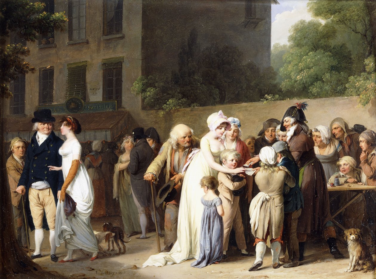 L &39;Escamoteur sur le Boulevards، 1806 بواسطة لويس ليوبولد بويلي