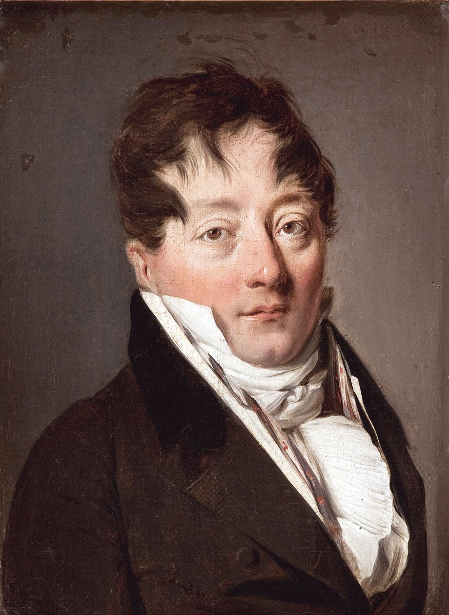 صورة ألكسندر بالتازار لوران جريمود دي لا رينير (1758-1837) بقلم بويلي ، لويس ليوبولد (لويس ليوبولد) (1761-1845) ، - زيت على قماش ، 22 × 17 - متحف مارموتان مونيه ، باريس بواسطة لويس ليوبولد بويلي