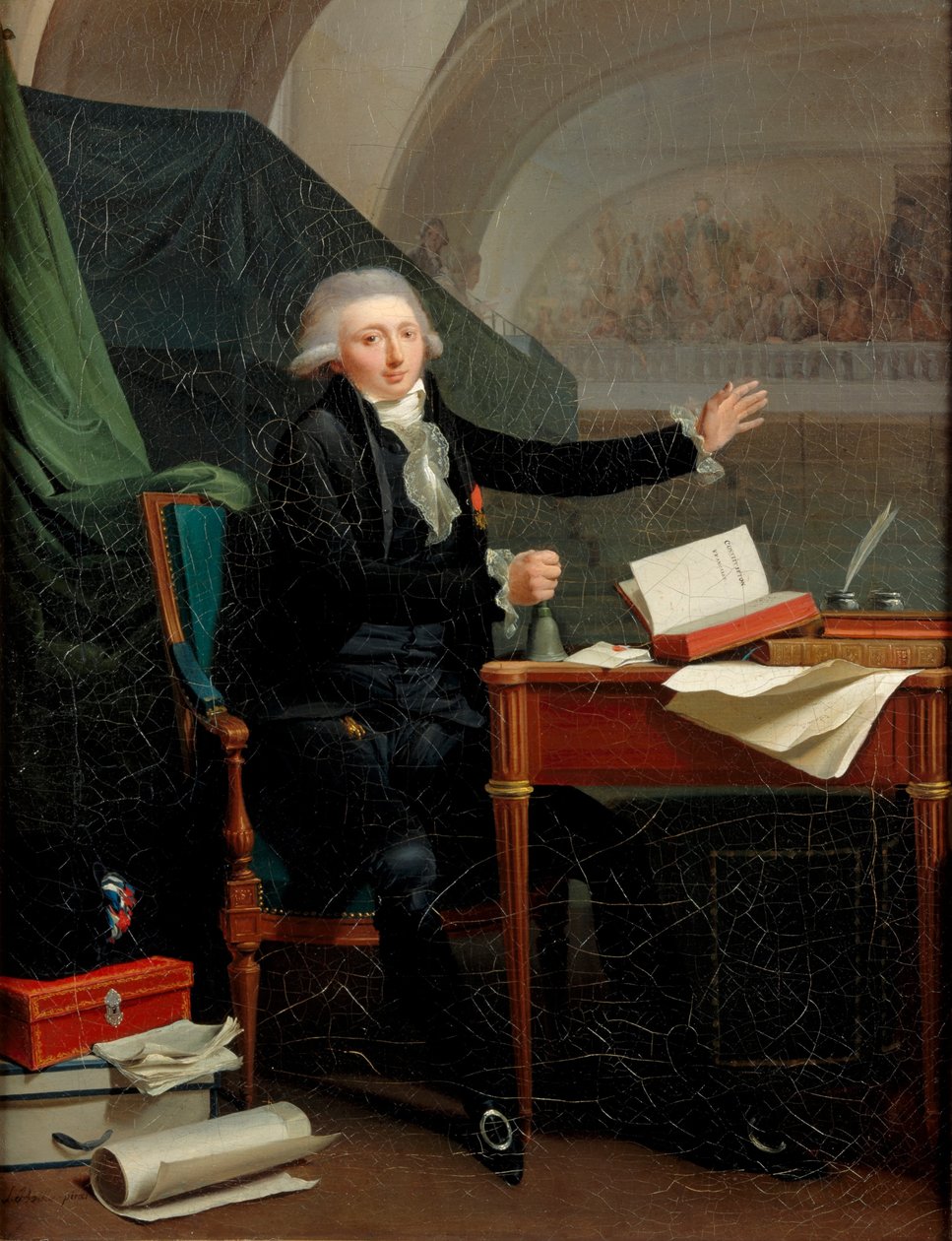 صورة جان أنتوني دافرهولت 1756-1792 ، 1792 بواسطة لويس ليوبولد بويلي