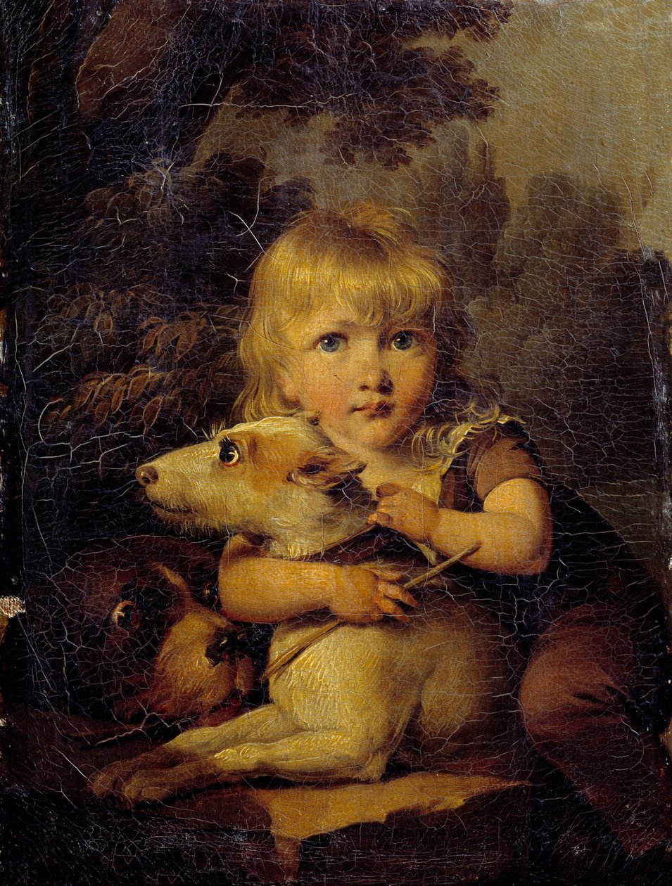 Portrait of Louis Arnault (1803-1885) Child Painting by Louis Leopold Boilly (1761-1845) 1808 approx. Sun. 0,22x0,16 m بواسطة لويس ليوبولد بويلي