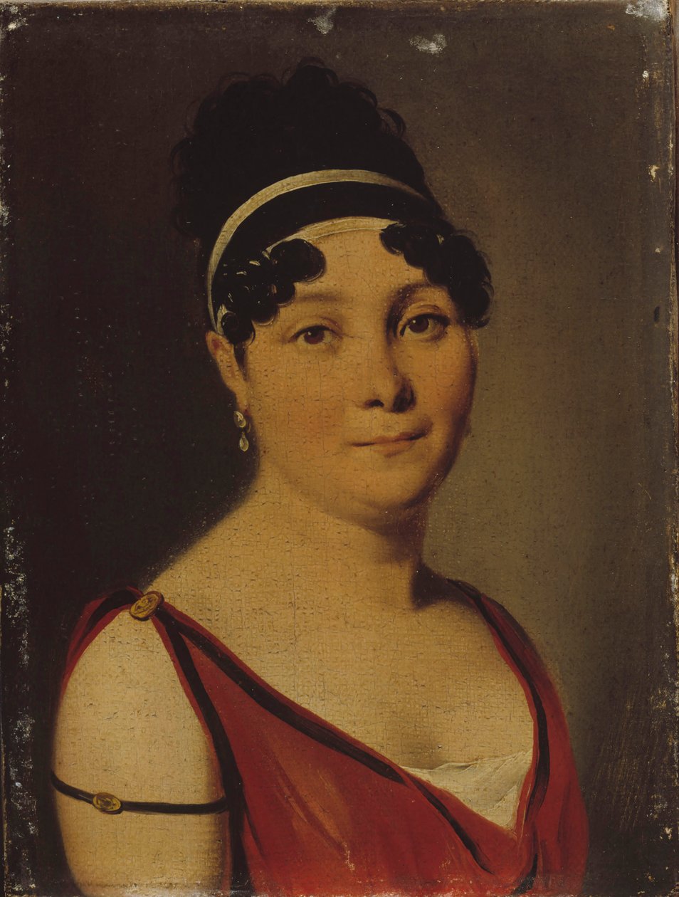 صورة لمغنية الأوبرا كارولين برانشو 1780-1850 ، ج. 1810. بواسطة لويس ليوبولد بويلي
