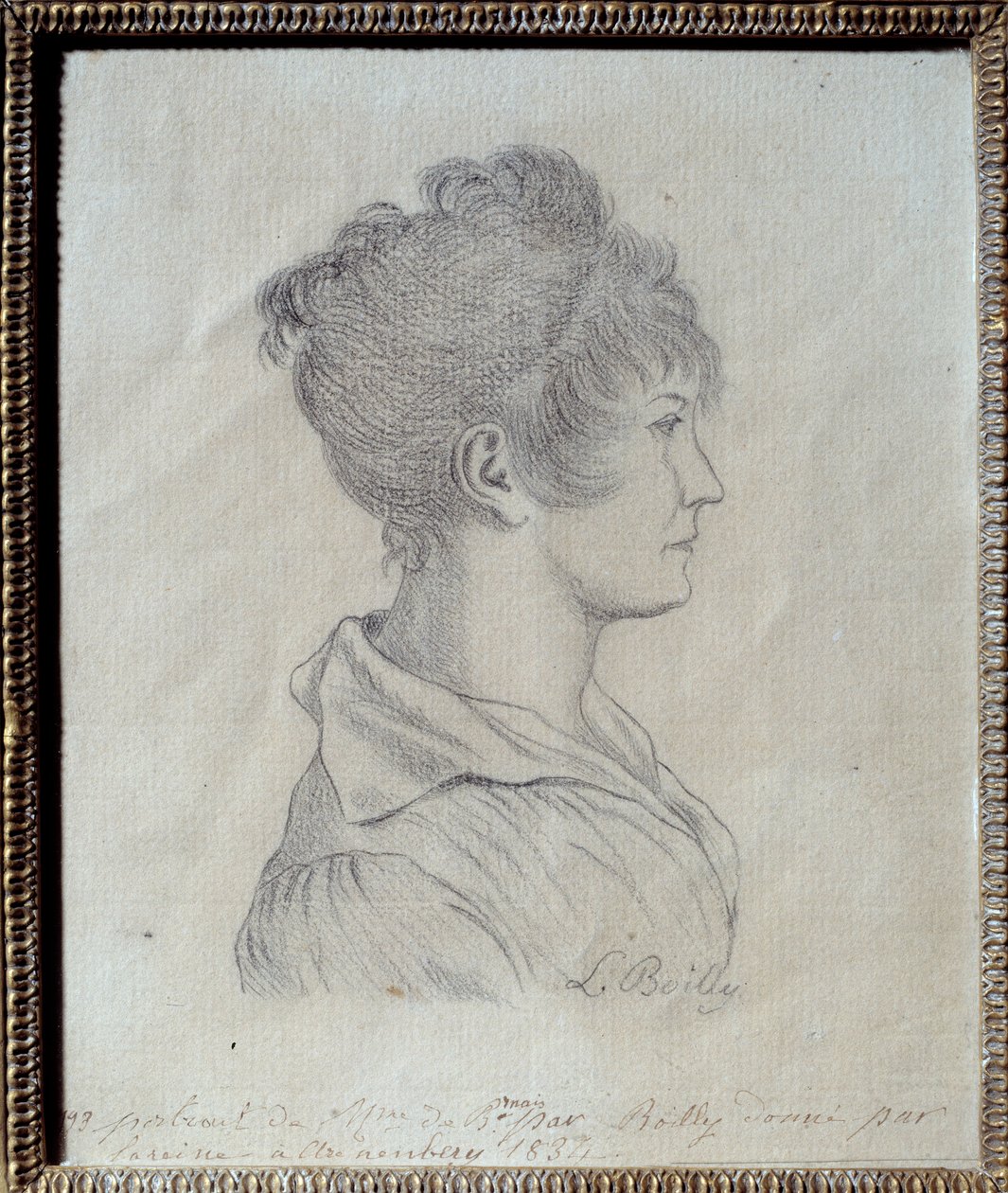 صورة شخصية لجوزفين دي بوهارني (1763-1814) رسم لويس ليوبولد بويلي (1761-1845) 1793 صن. 0،17 × 0،21 م مالميزون ، متحف القصر بواسطة لويس ليوبولد بويلي