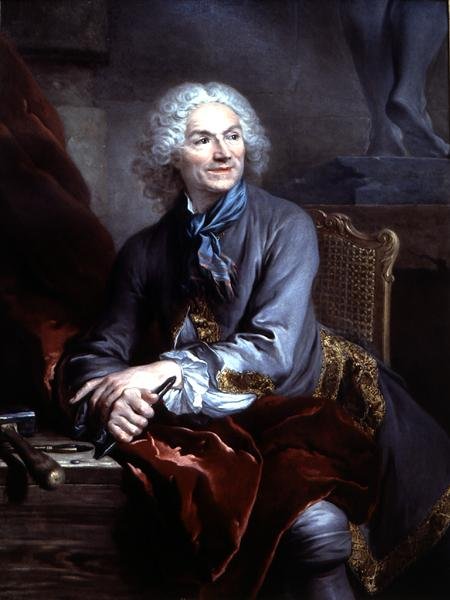 صورة جان لويس ليموين (1665-1755) (زيت على قماش) بواسطة لويس توك